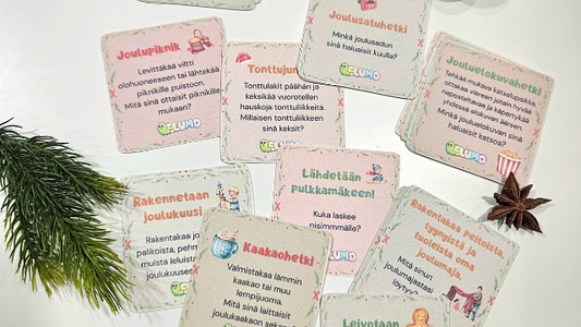 Ilmainen tulostettava joulukalenteri lapsille + Lelumon alle 10 € yllätyksiä joulukalenteriin