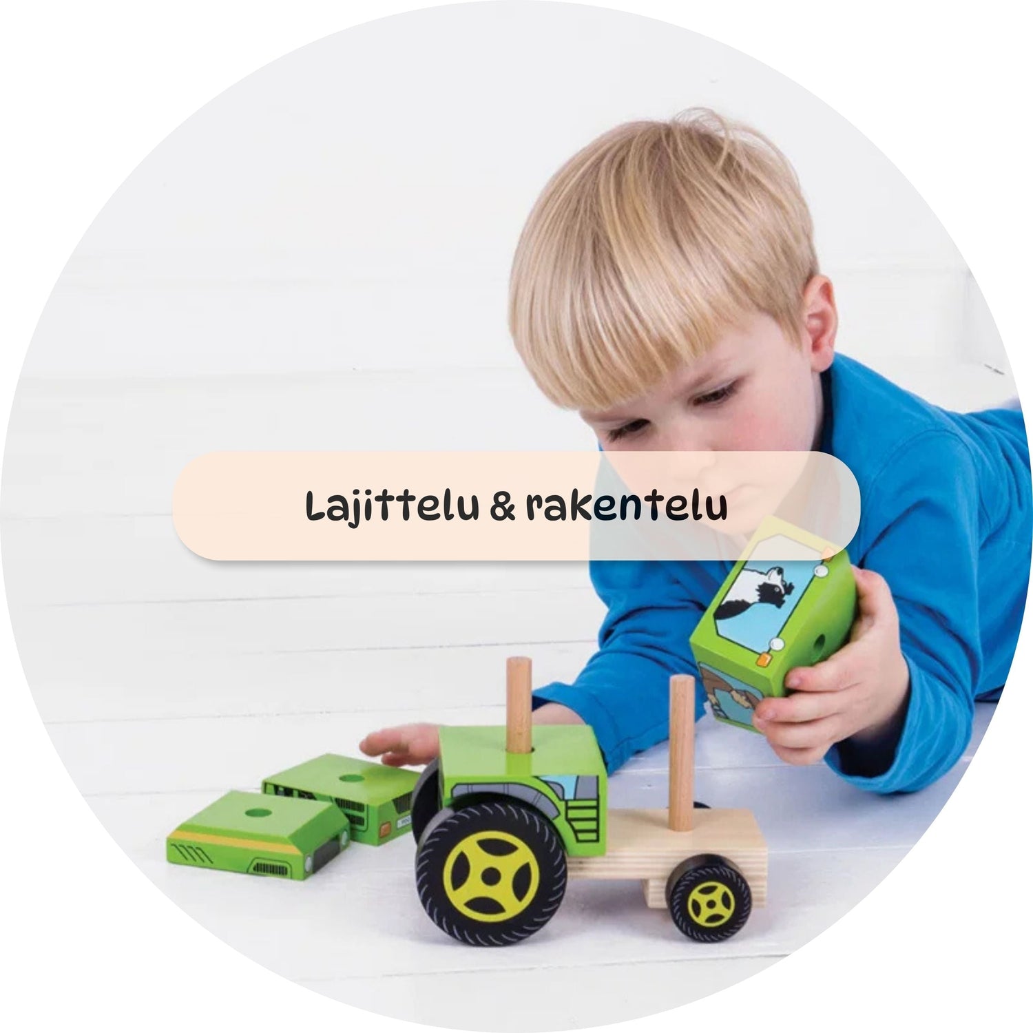 Lajittelu & rakentelu