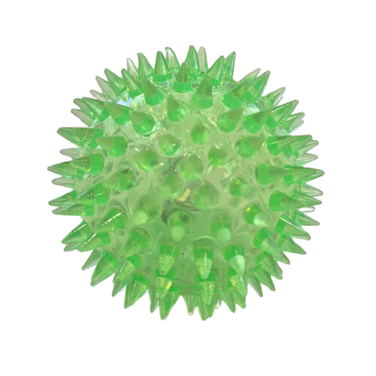 Piikkipallo valolla