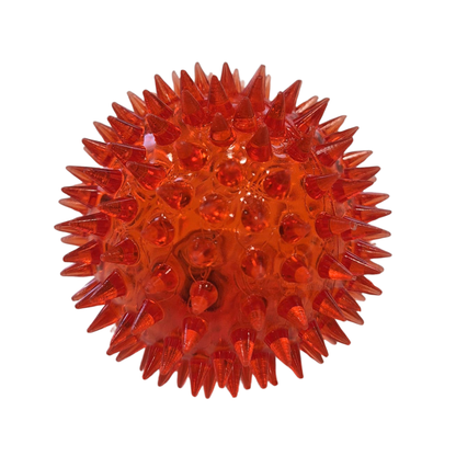 Piikkipallo valolla
