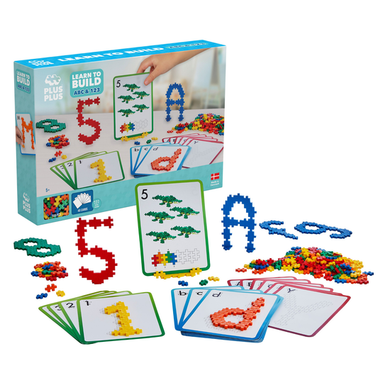 Plus-Plus Learn to Build ABC & 123