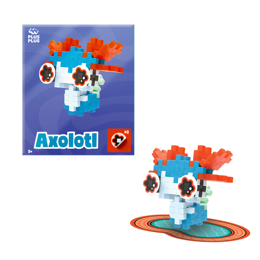 Plus-Plus Lemmikit Sininen aksolotli